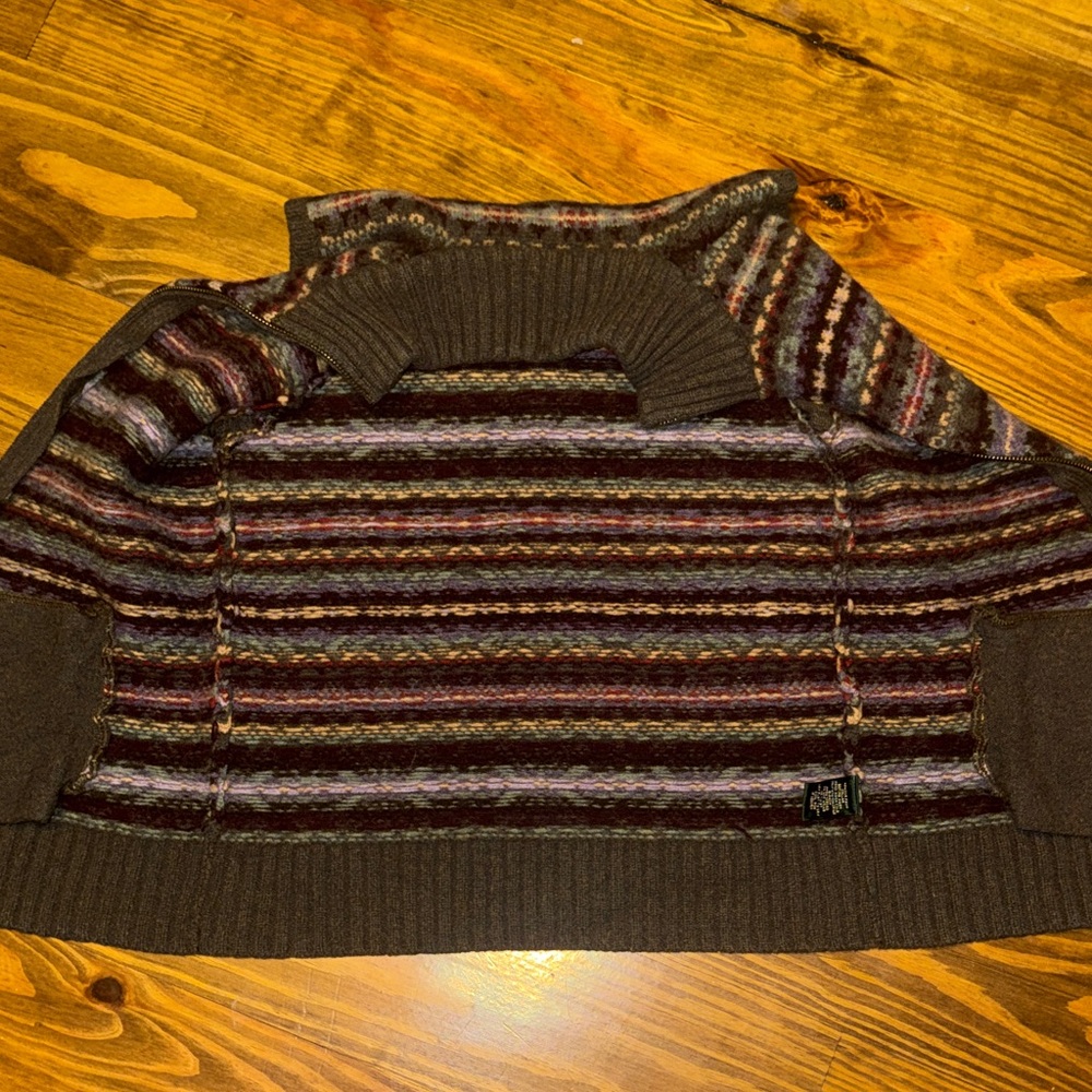 Lauren Ralph Lauren Striped Knit Vest - Picture 8 of 8